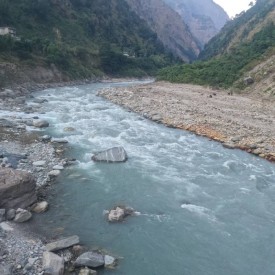 Machakhola Budigandaki River